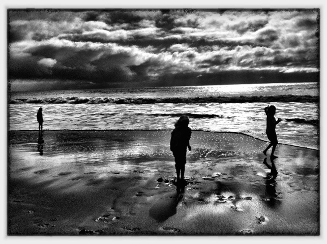 3 on the beach